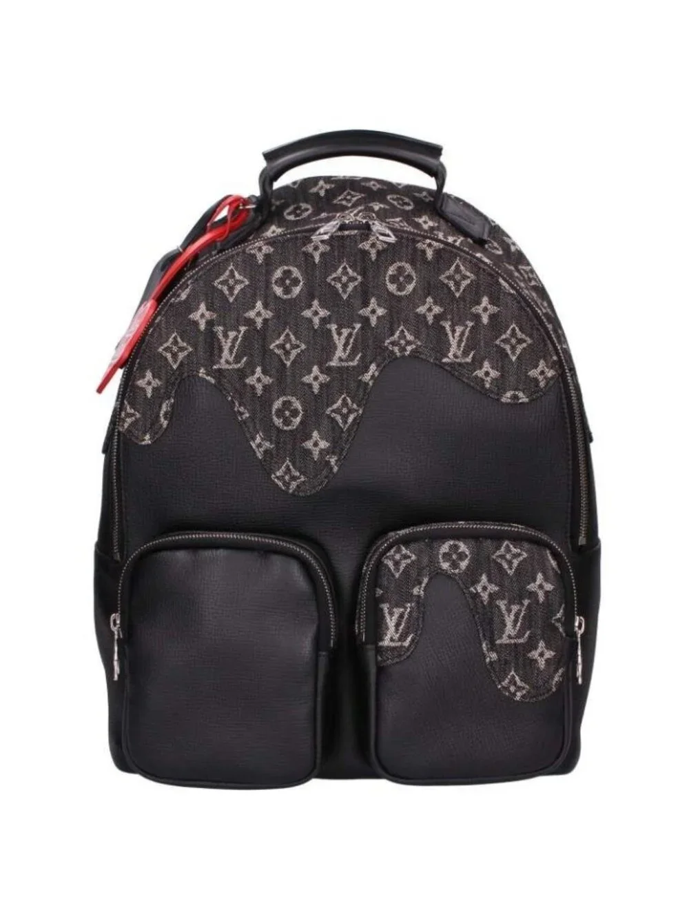 Louis Vuitton Monogram Denim Leather Backpack